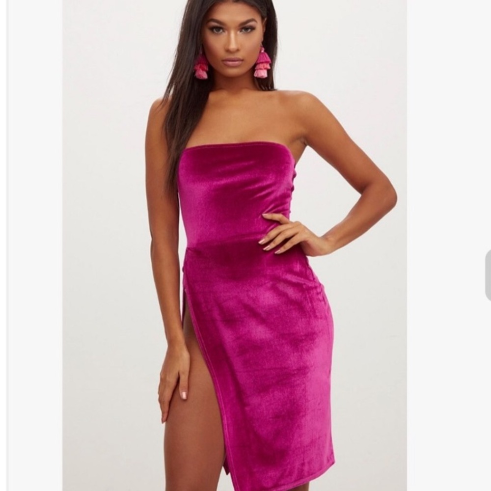 Pretty little things pink fuchsia dress